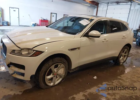 2019 Jaguar F-Pace 25T Premium z USA, uszkodzony, nr VIN SADCJ2FX0KA360915